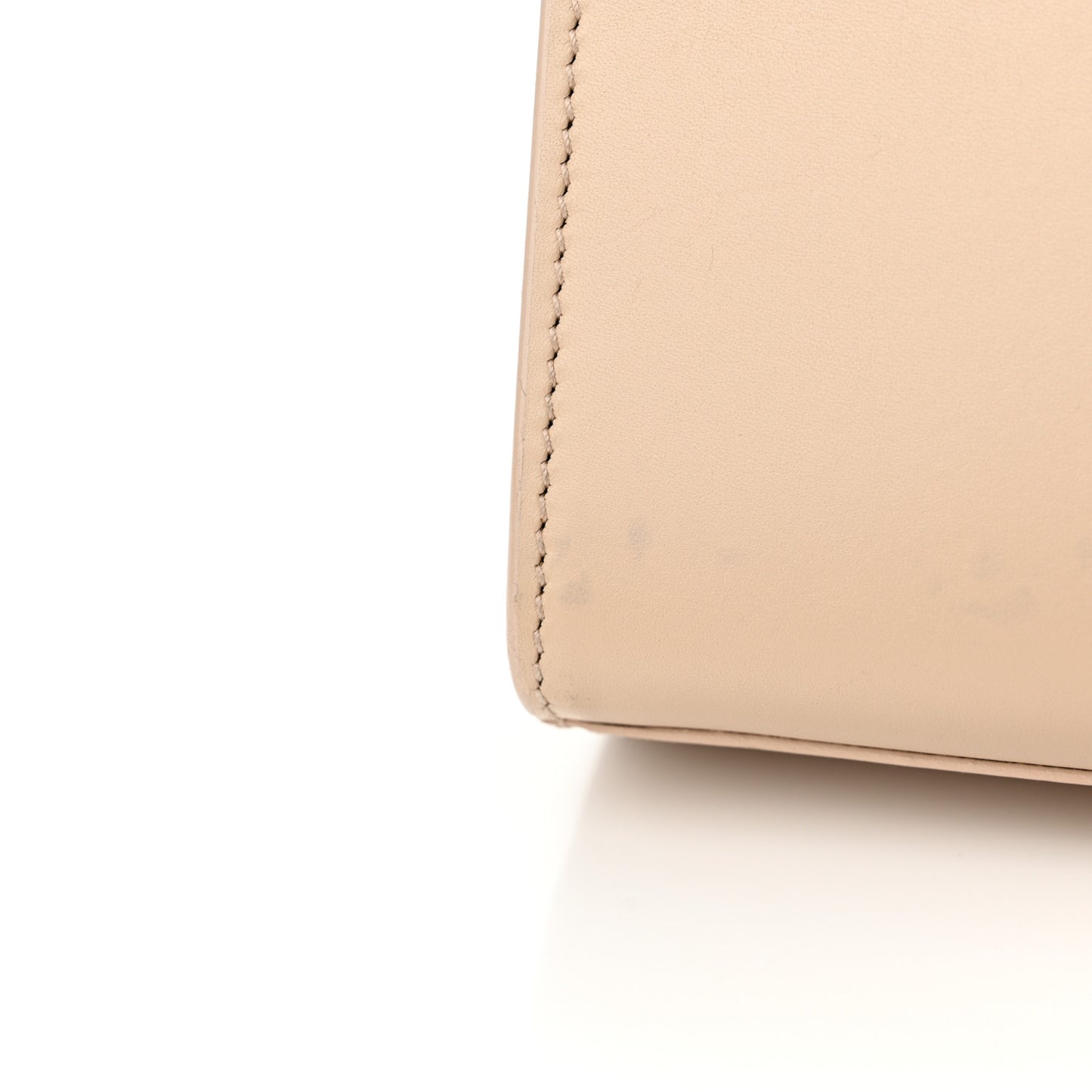 Smooth Calfskin Medium Classic Monogram Kate Tassel Satchel Nude Powder