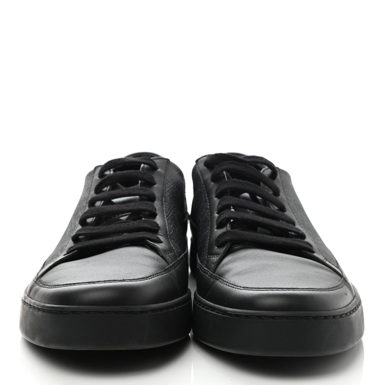 Gucci GG Supreme Monogram Mens Sneakers Black 2 of 11