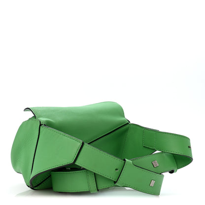 Loewe Calfskin Mini Puzzle Bumbag Clover Green 3 of 13