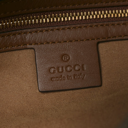 Gucci GG Supreme Monogram Large Linea A Hobo Light Brown 6 of 10