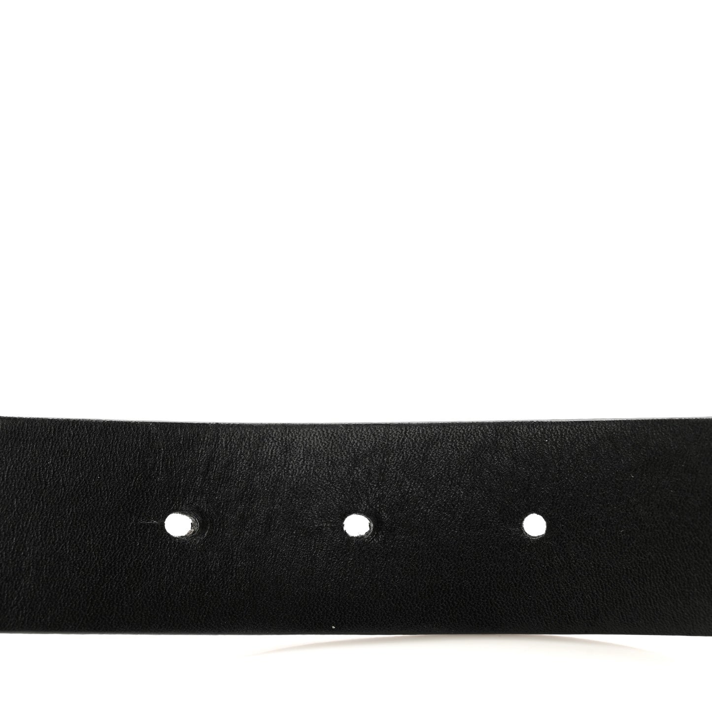 Calfskin Pearl Crystal CC Belt 90 36 Black
