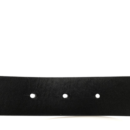 Chanel Calfskin Pearl Crystal CC Belt 90 36 Black 4 of 12