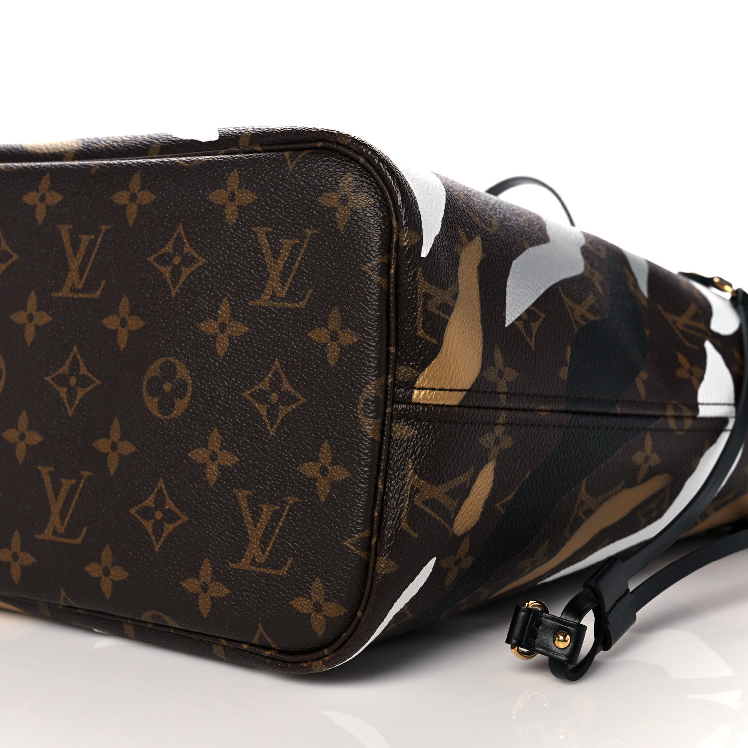 Louis Vuitton X LOL Monogram Neverfull MM Gold Silver 10 of 10