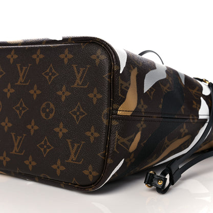 Louis Vuitton X LOL Monogram Neverfull MM Gold Silver 10 of 10