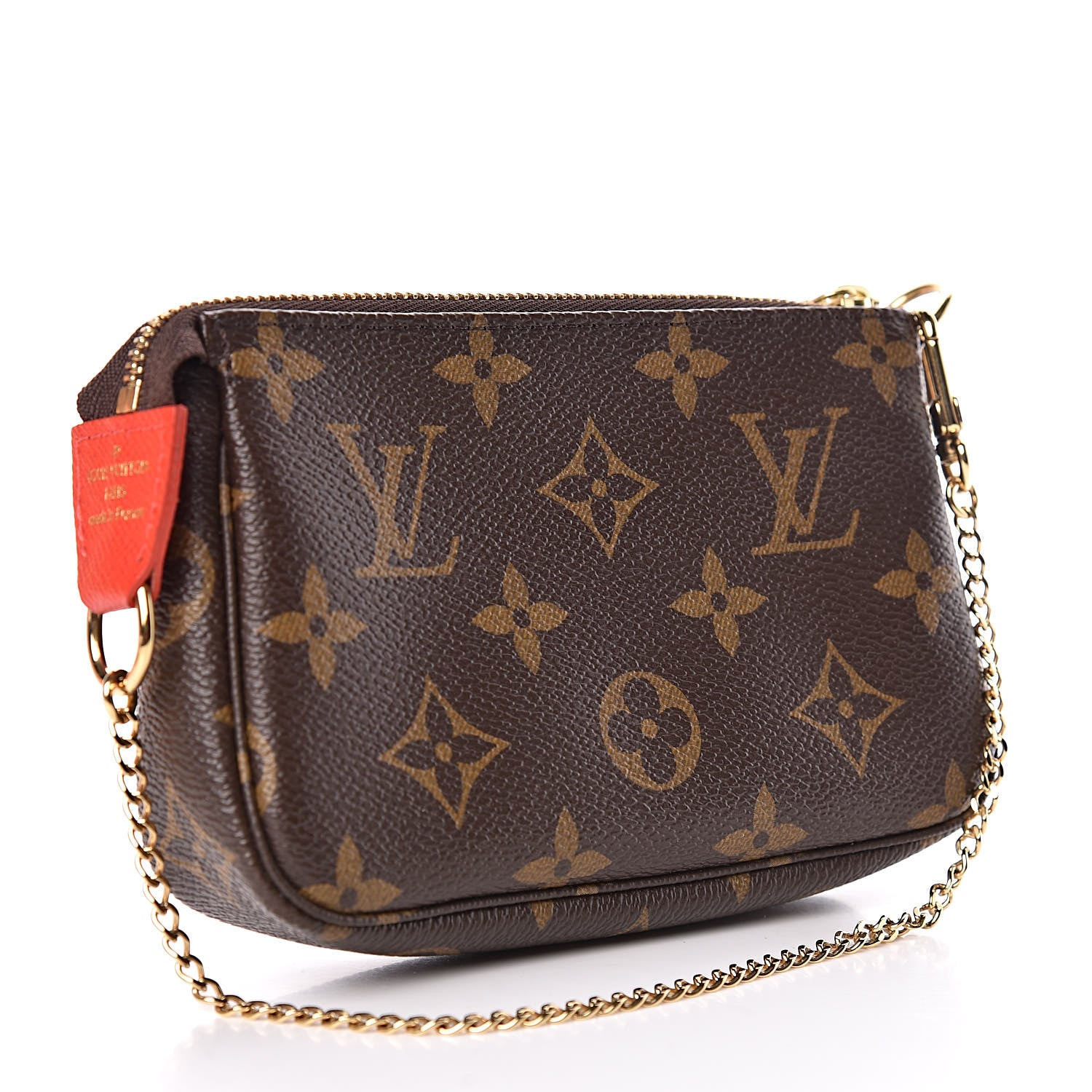 Louis Vuitton Monogram 2018 Christmas Animation Mini Cats Pochette Accessories 3 of 10