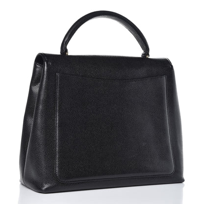 Chanel Caviar Kelly Jumbo Flap Black 3 of 13