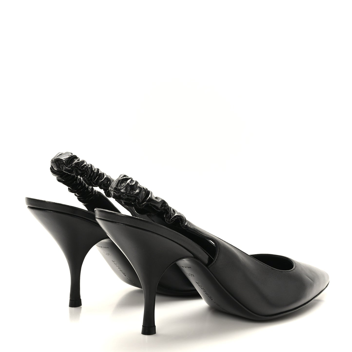 Nappa Point Sling Back Pumps 40.5 Black