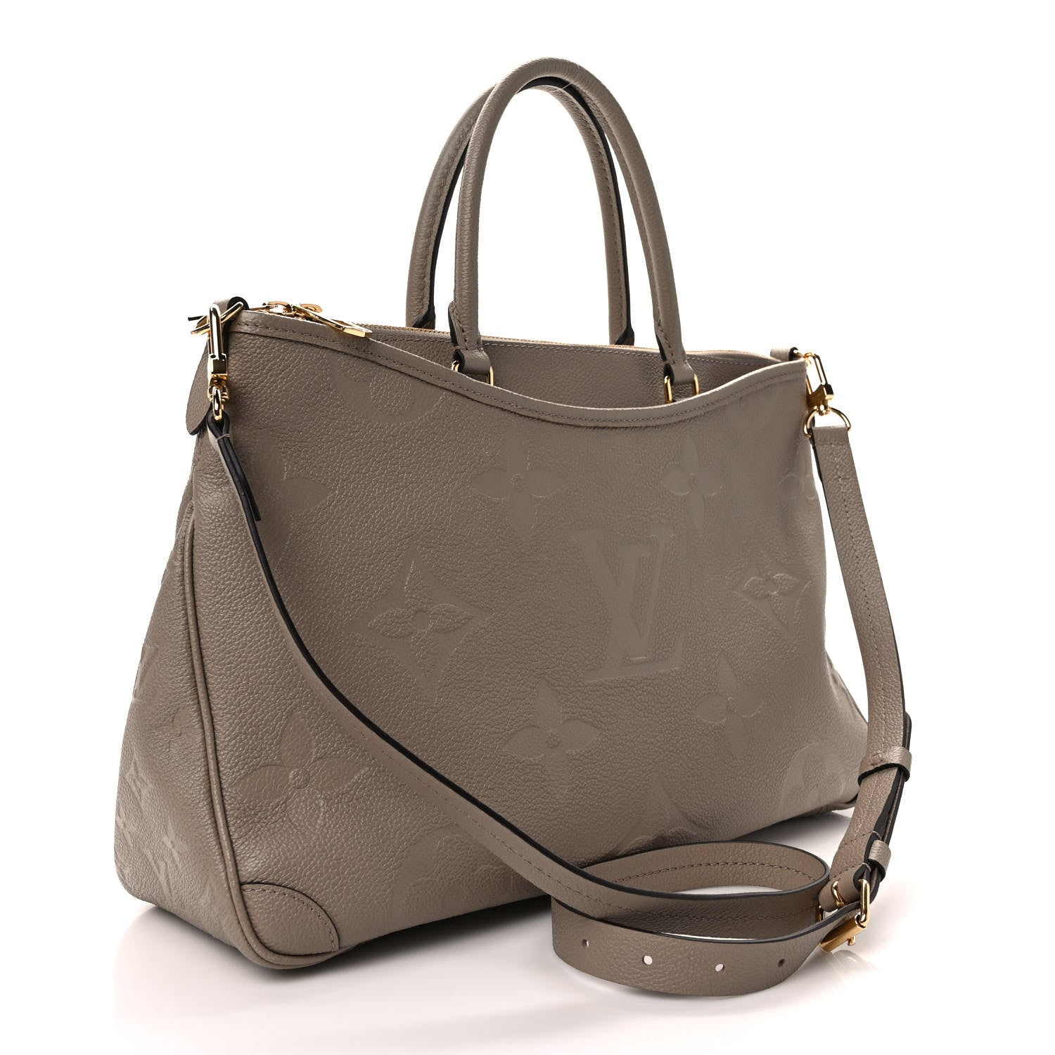 Louis Vuitton Empreinte Monogram Giant Trianon MM Tourterelle 3 of 11