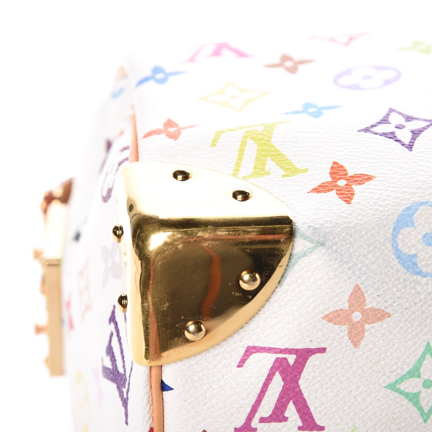 Monogram Multicolor Speedy 30 White
