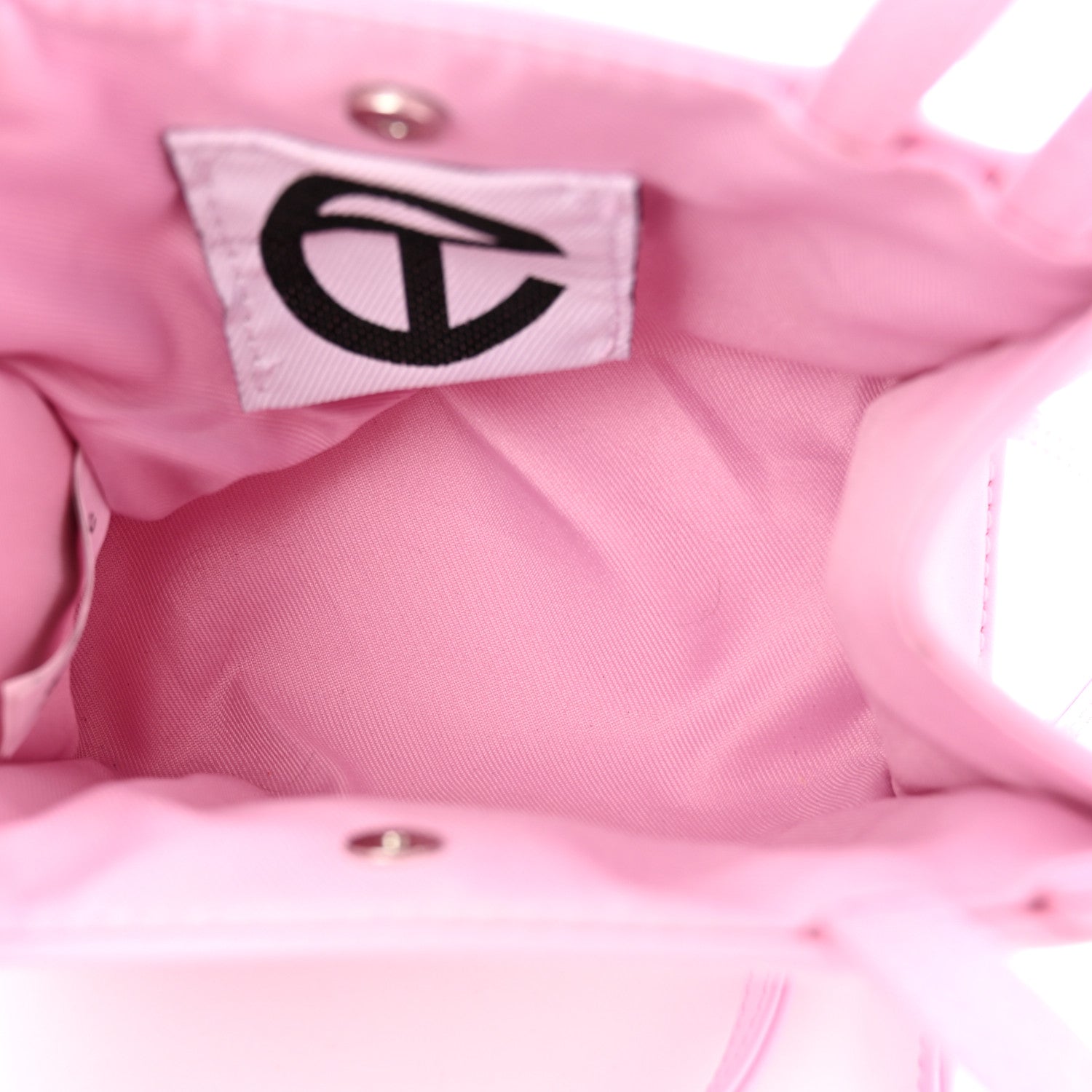 Telfar Vegan Leather Small Shopping Bag Bubblegum 5 of 10