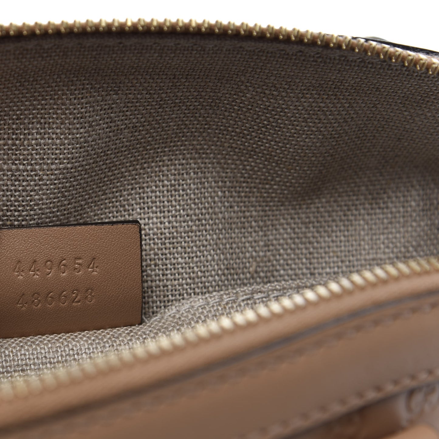 Soft Microguccissima Mini Dome Bag Camelia