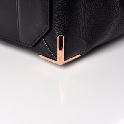 Alexander Wang Pebbled Calfskin Small Emile Soft Black Rose Gold Hardware 10 of 10