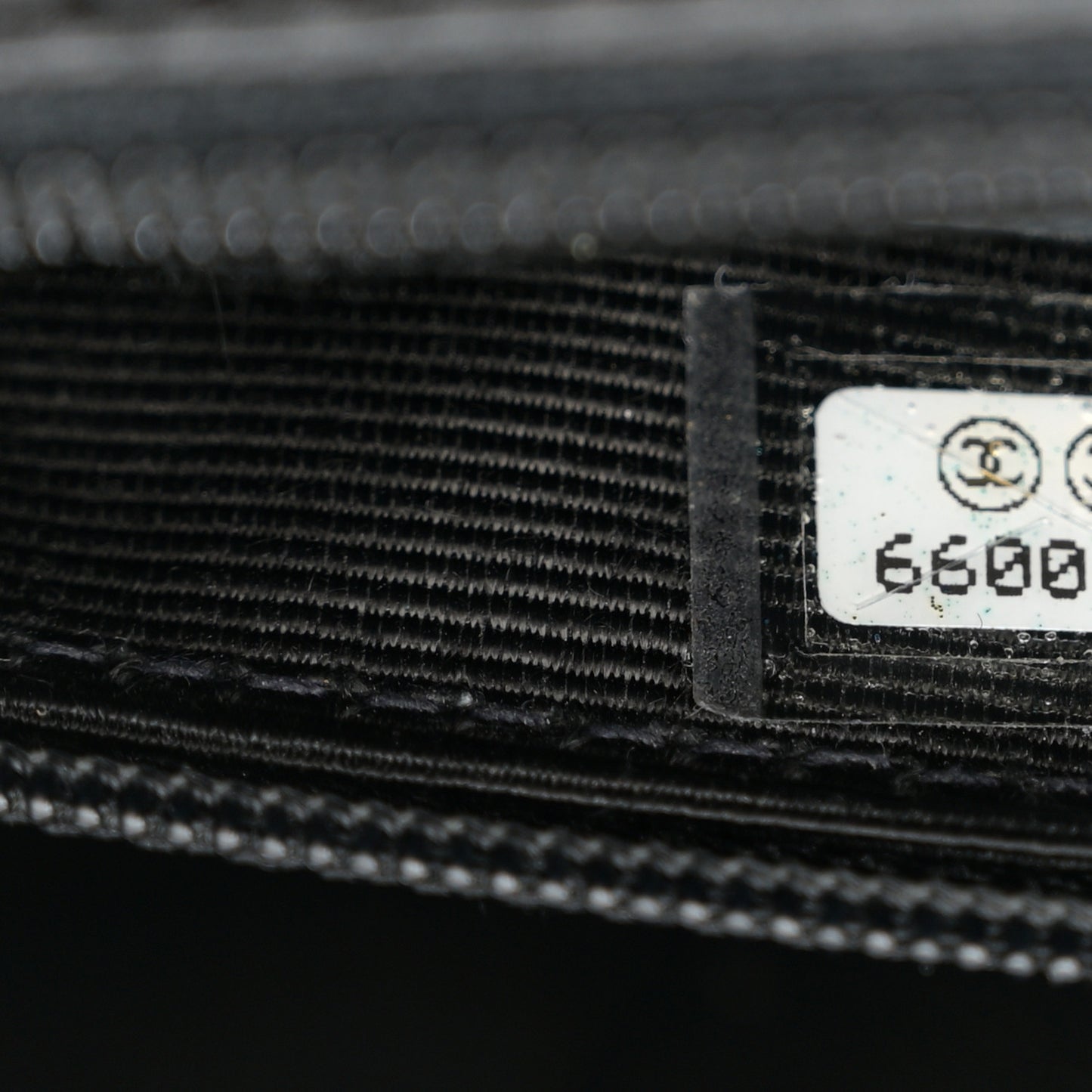 Lambskin Bekko Resin Medium Single Flap Black