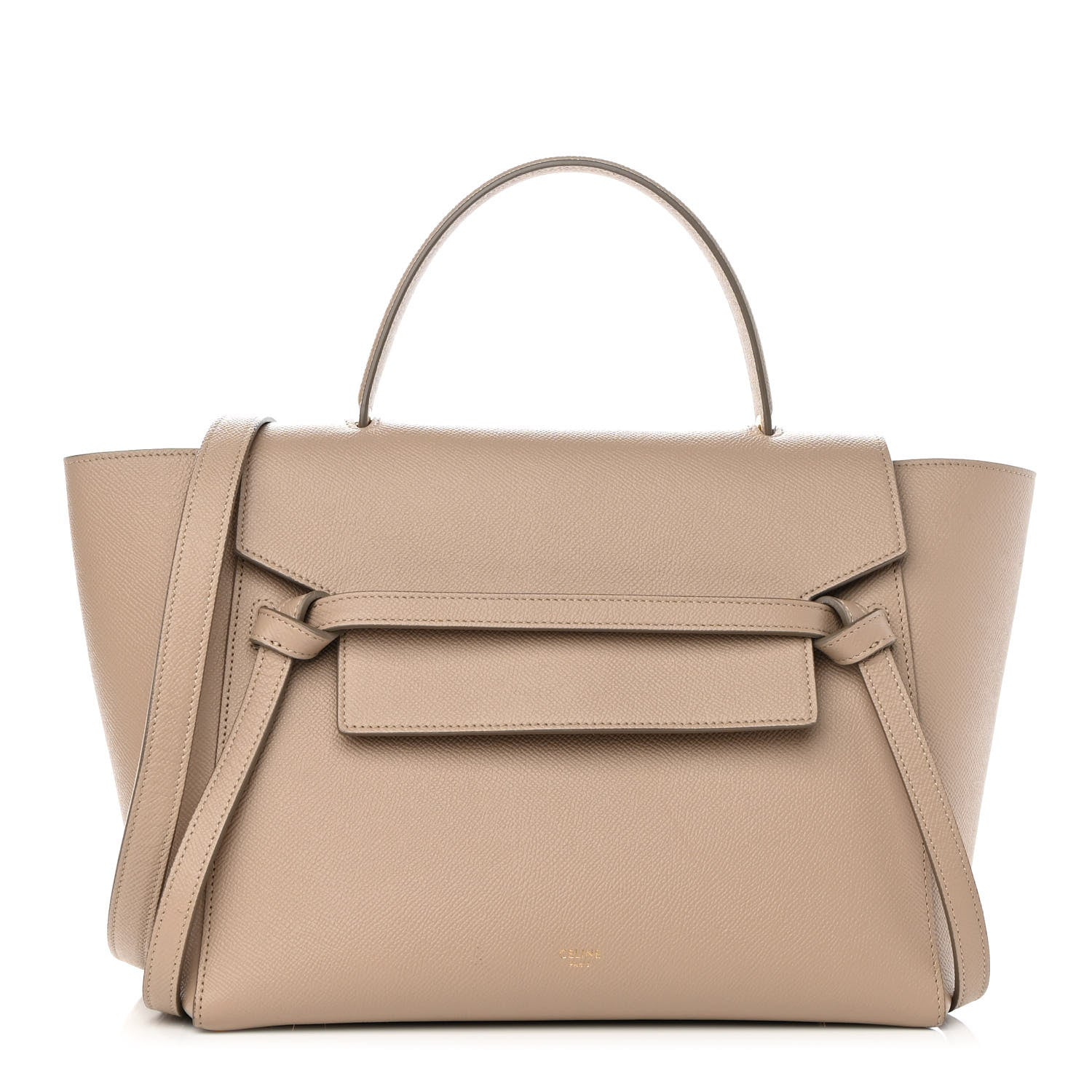 Celine Grained Calfskin Mini Belt Bag Light Taupe 1 of 10