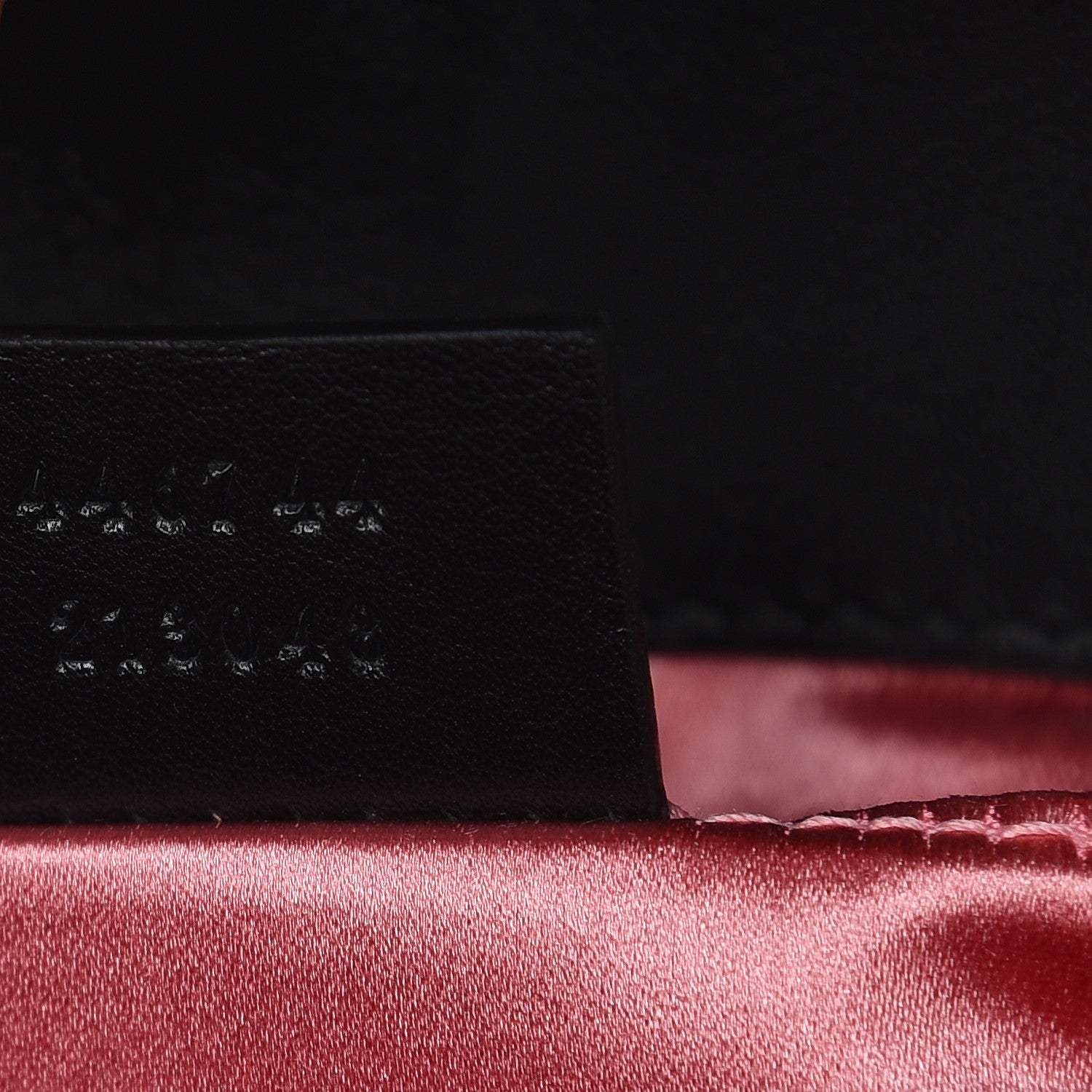 Gucci Velvet Matelasse Mini GG Marmont Shoulder Bag Black 7 of 7