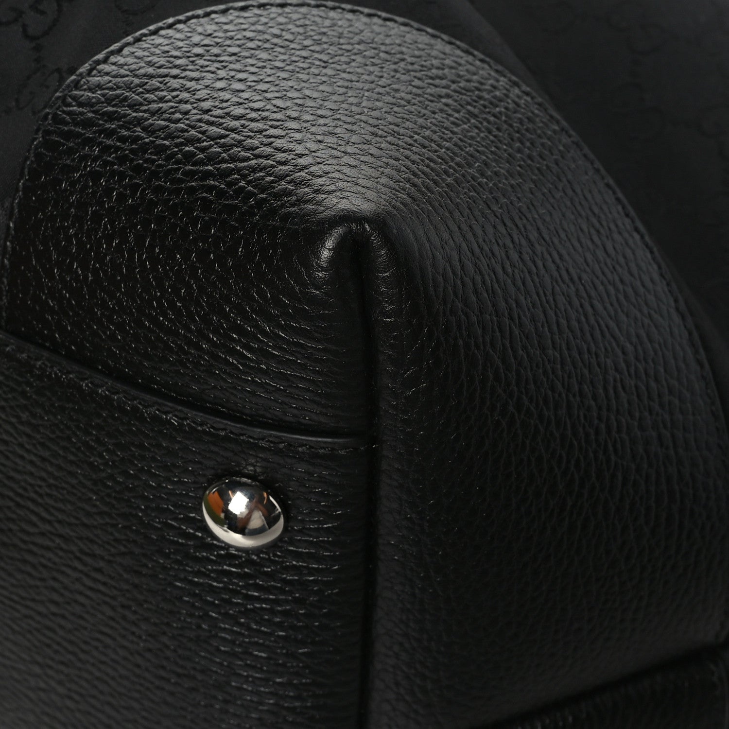 Gucci Nylon Monogram XL Duffle Bag Black 9 of 11