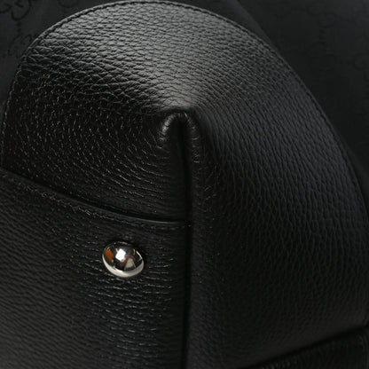 Gucci Nylon Monogram XL Duffle Bag Black 9 of 11