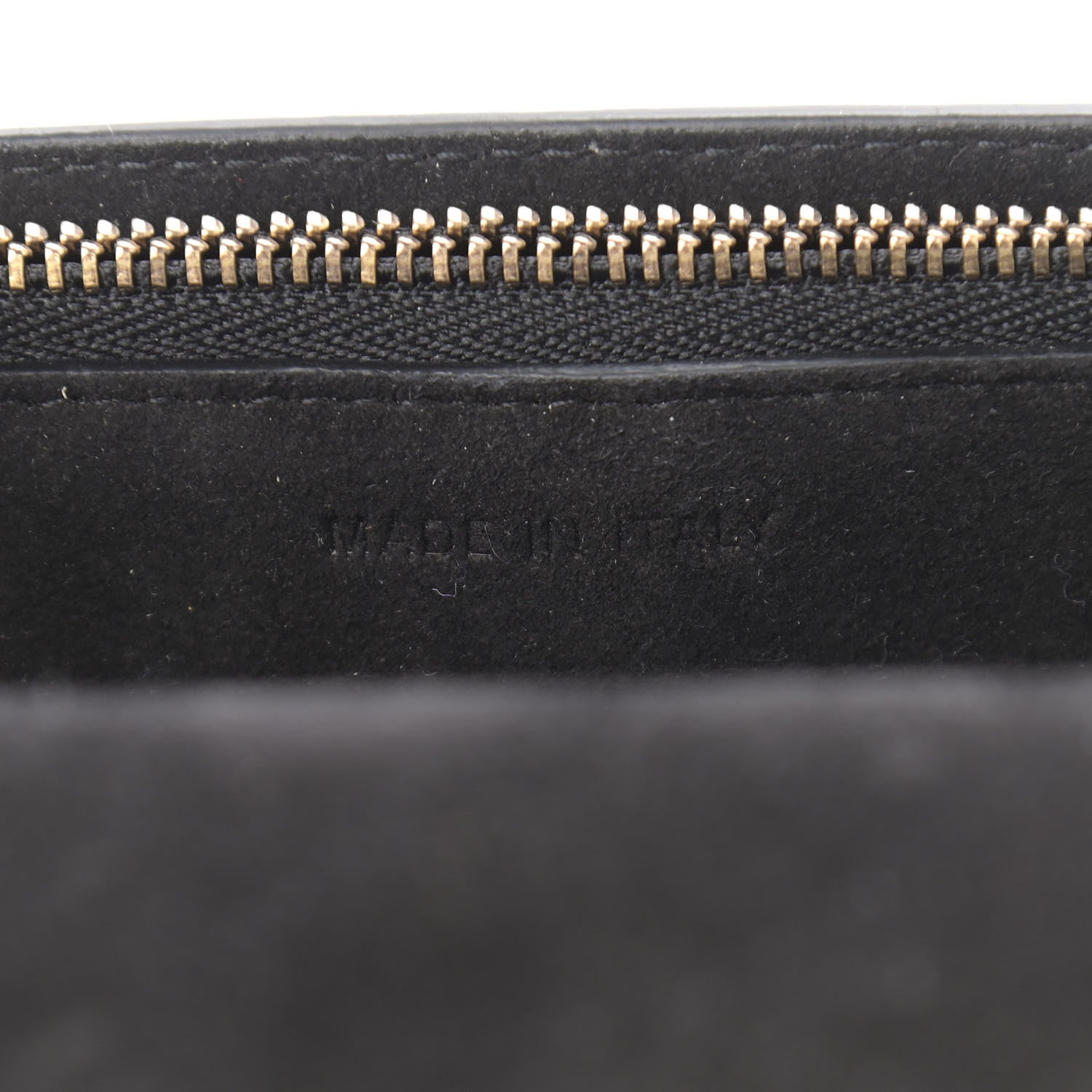 Christian Dior Grained Calfskin Saddle Belt Clutch Black 8 of 11