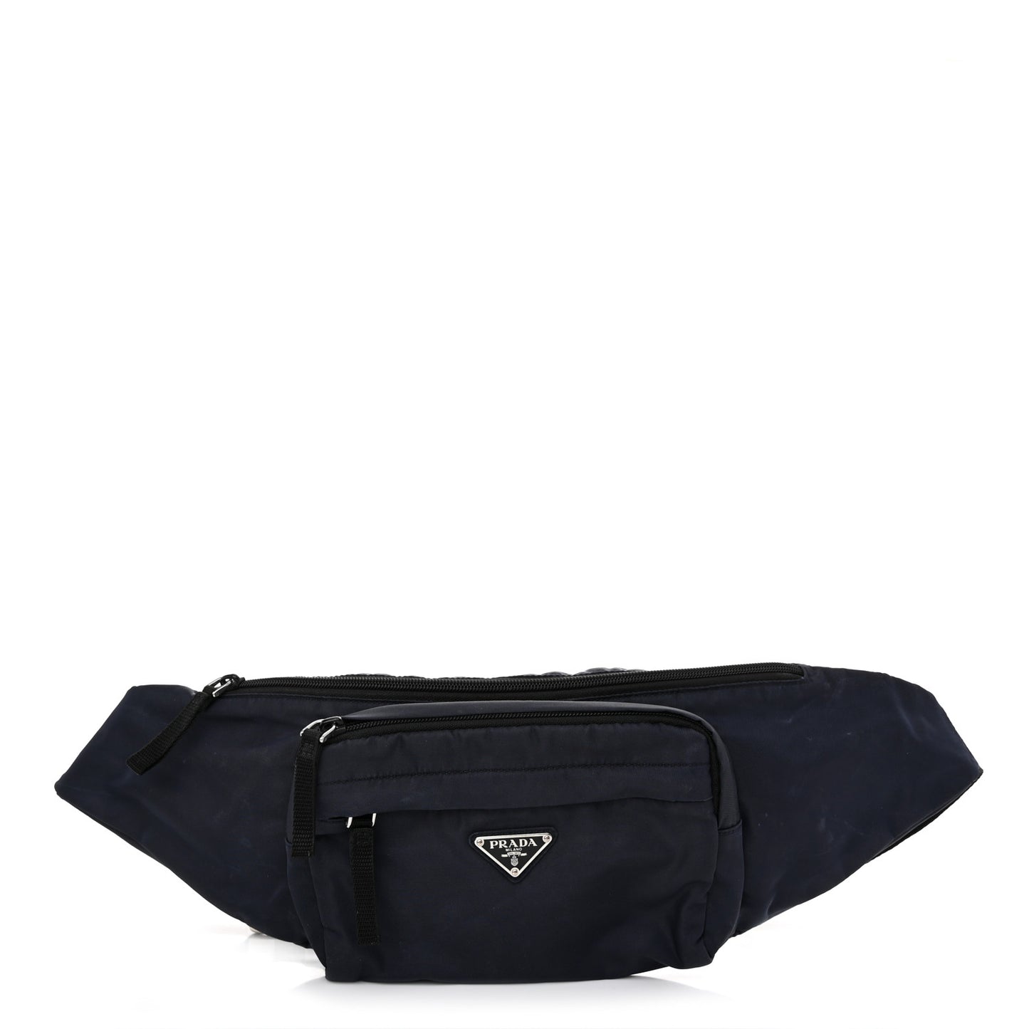 Tessuto Nylon Montagna Belt Bag Blue