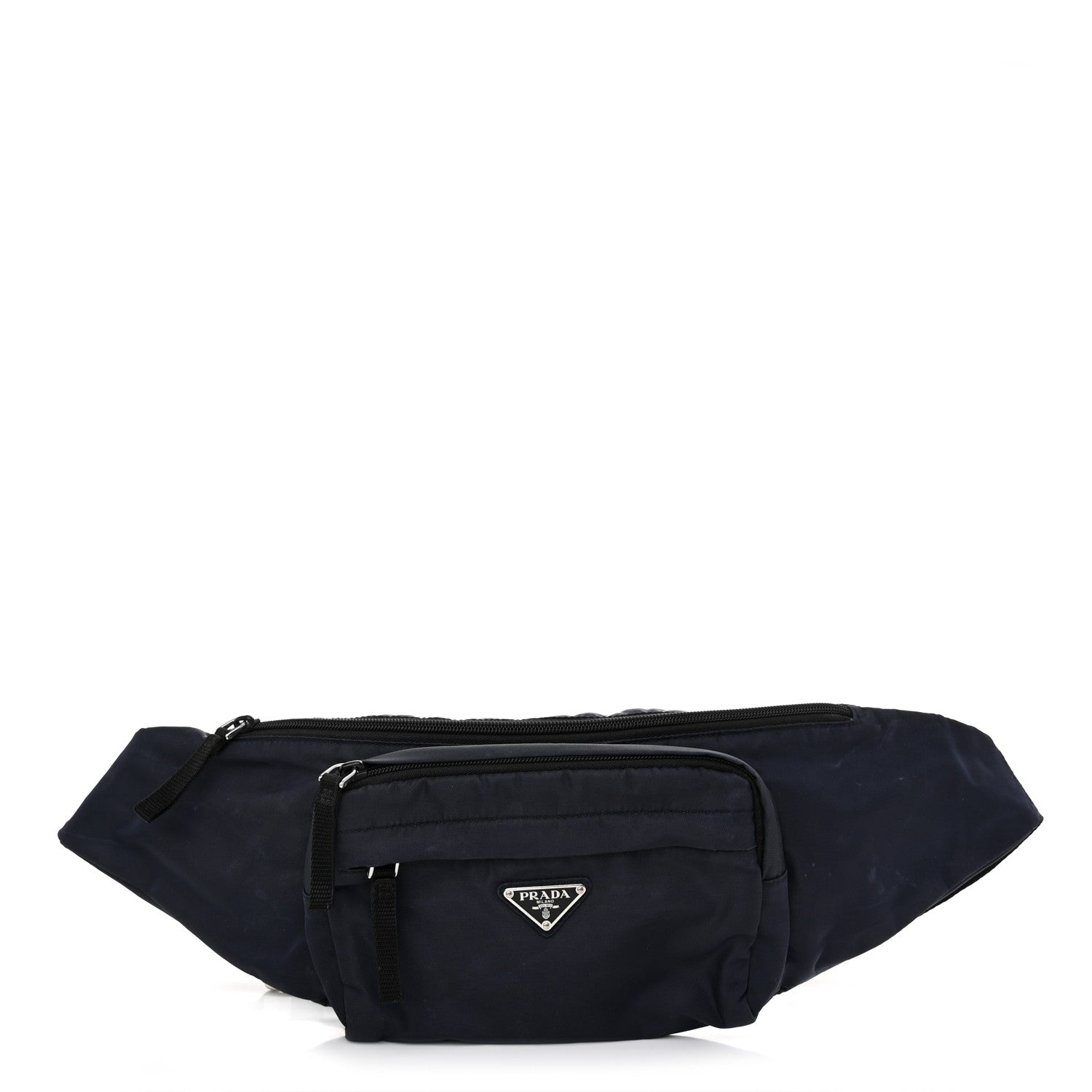 Prada Tessuto Nylon Montagna Belt Bag Blue 1 of 11