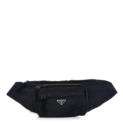 Prada Tessuto Nylon Montagna Belt Bag Blue 1 of 11