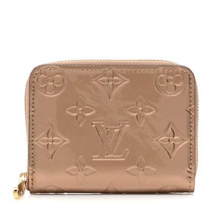 Louis Vuitton Vernis Zippy Coin Purse Rose Velours 1 of 9