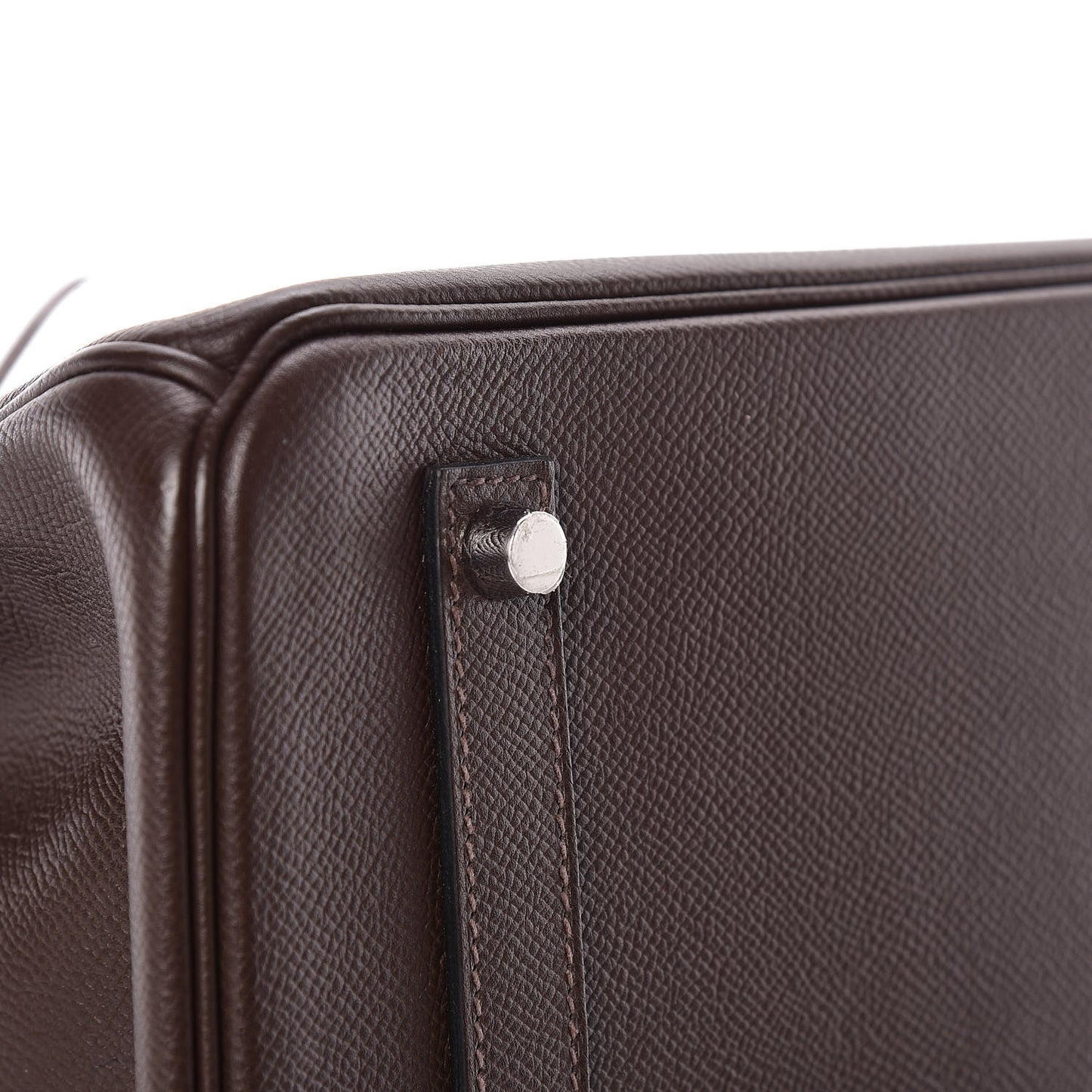 Epsom Birkin 35 Chocolate