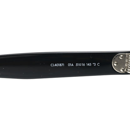 Celine Acetate Cat Eye Sunglasses CL40187I Black 6 of 7
