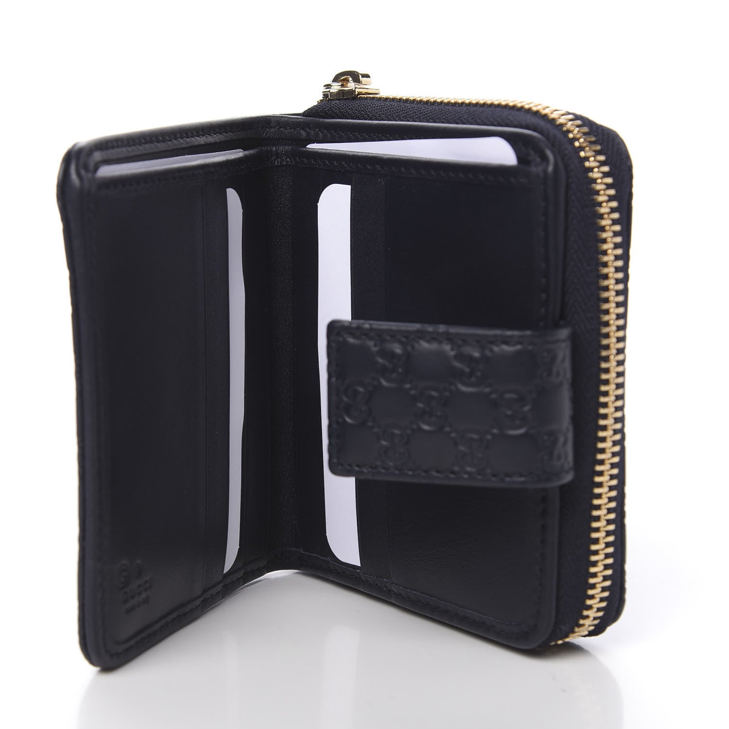 Gucci Microguccissima Compact Wallet Navy 5 of 8