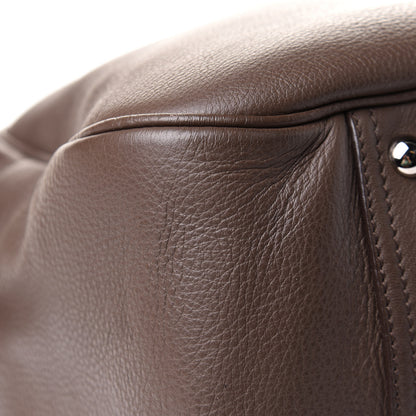 Saint Laurent Calfskin Large Y Bow Tote Taupe 10 of 12