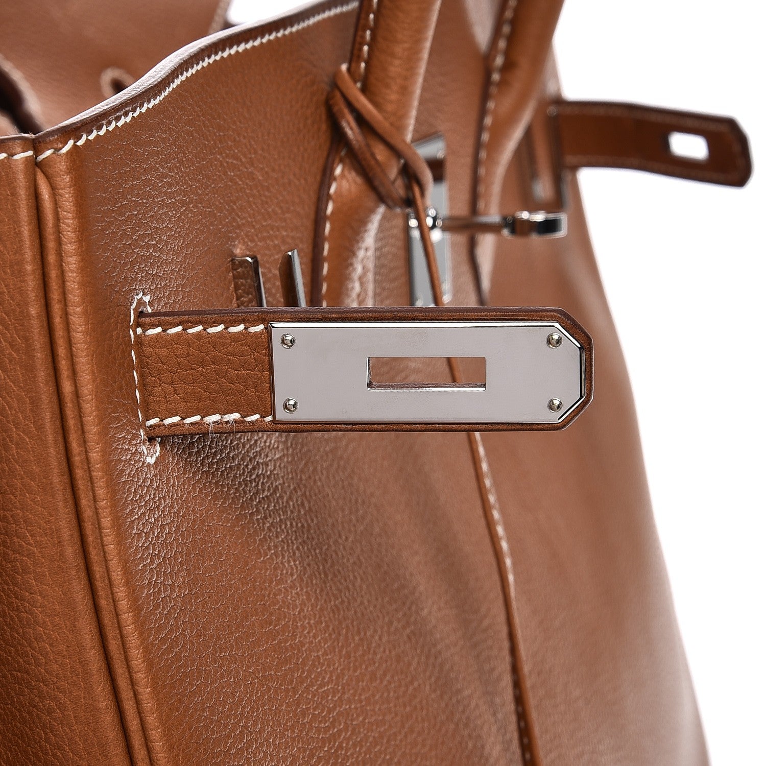 Hermes Natural Barenia Faubourg Birkin 35 Fauve 8 of 38