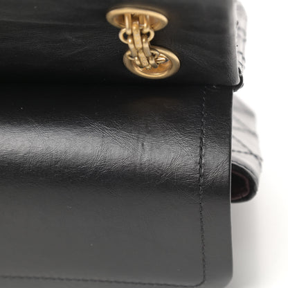Chanel Aged Calfskin Quilted 2.55 Reissue 225 Flap Black 12 of 16