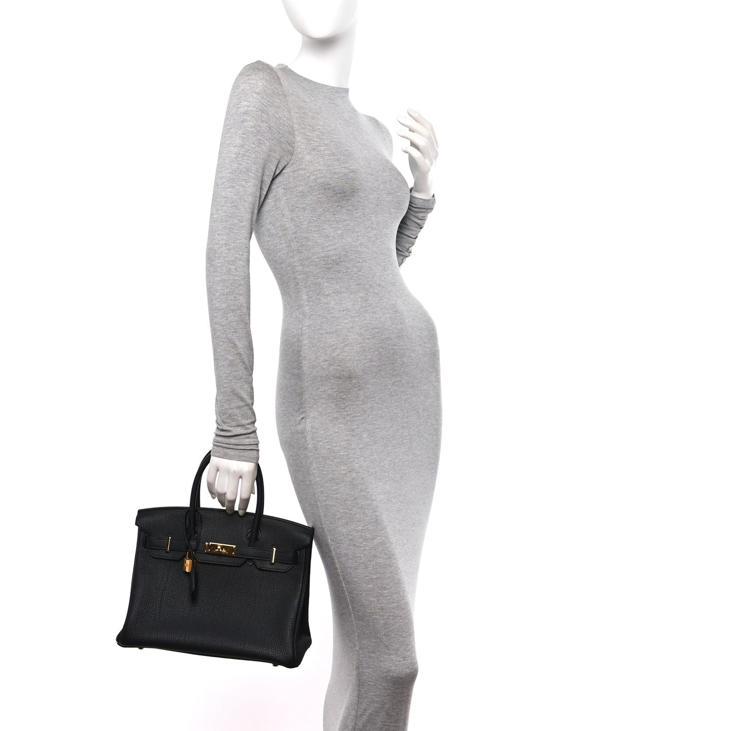 Togo Birkin 30 Black