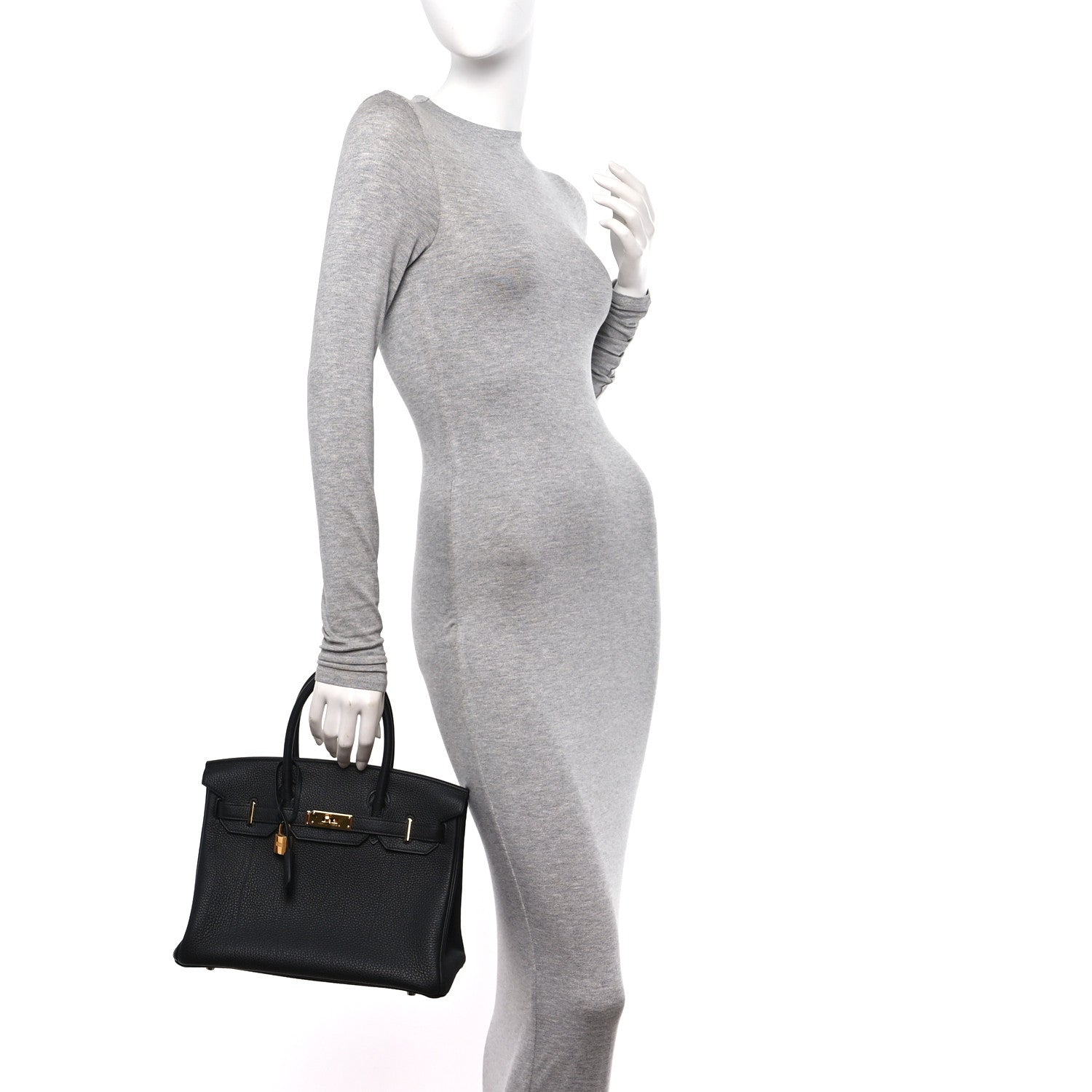 Hermes Togo Birkin 30 Black 2 of 11