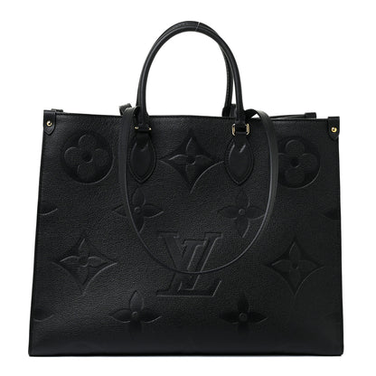 Louis Vuitton Empreinte Monogram Giant Onthego GM Black 1 of 9