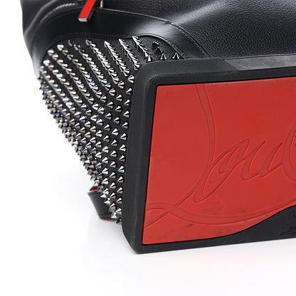 Christian Louboutin Calfskin Spiked Explorafunk Backpack Black 6 of 10