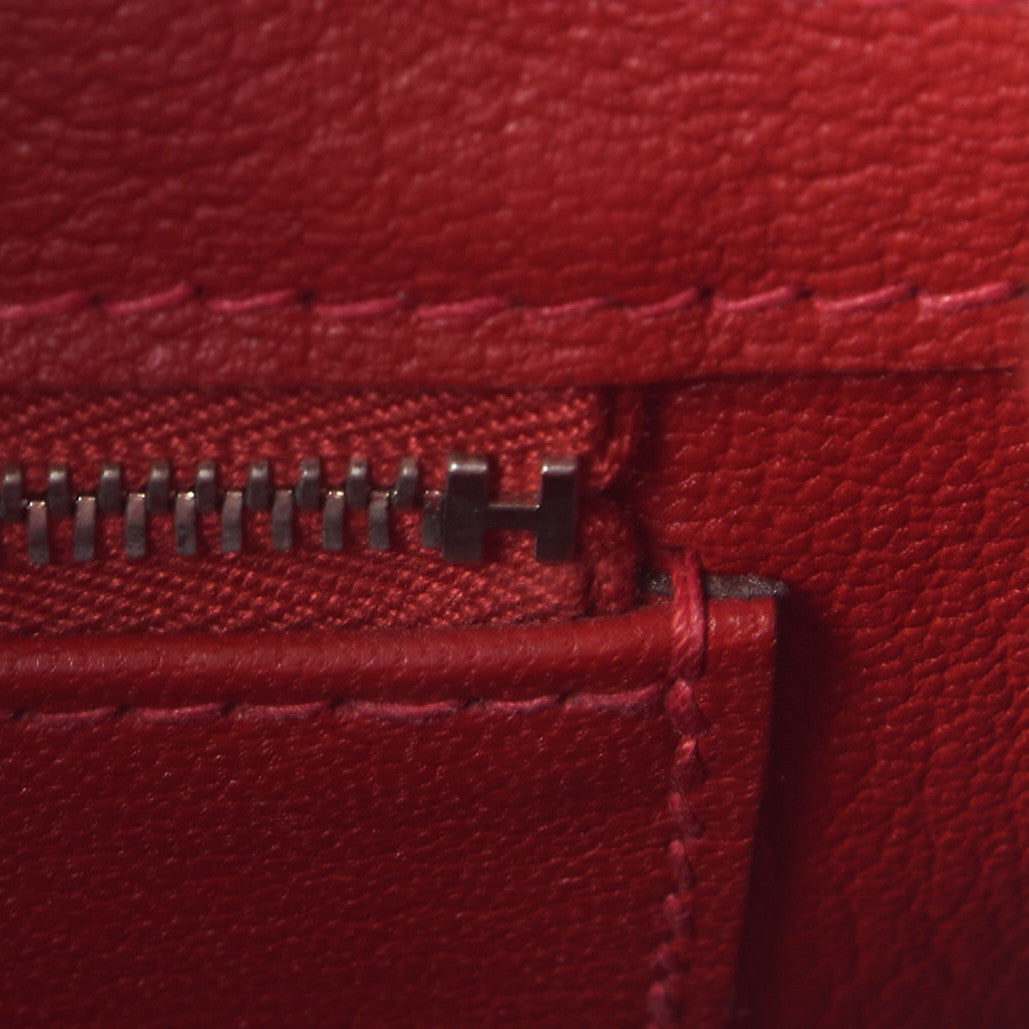 Hermes Epsom Birkin 30 Rouge Casaque 15 of 27
