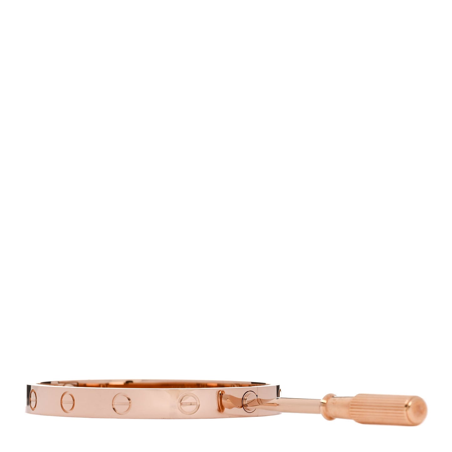 18K Pink Gold LOVE Bracelet 16