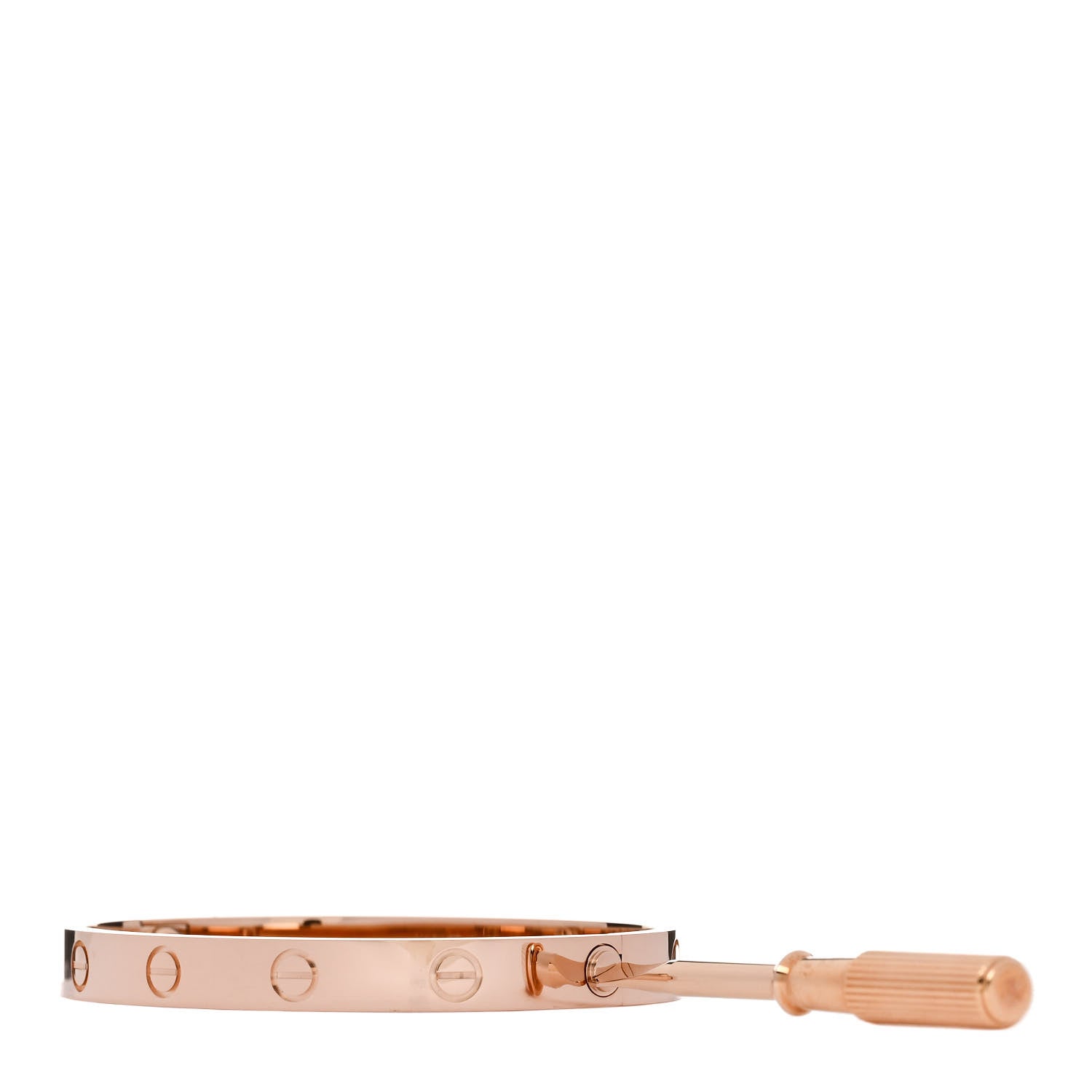 Cartier 18K Pink Gold LOVE Bracelet 16 3 of 9
