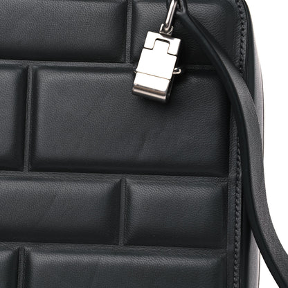 Bottega Veneta Embossed Nappa Crossbody Bag Black 12 of 12