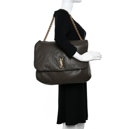 Saint Laurent Lambskin Matelasse Monogram Large Jamie 4.3 Light Musk 2 of 9