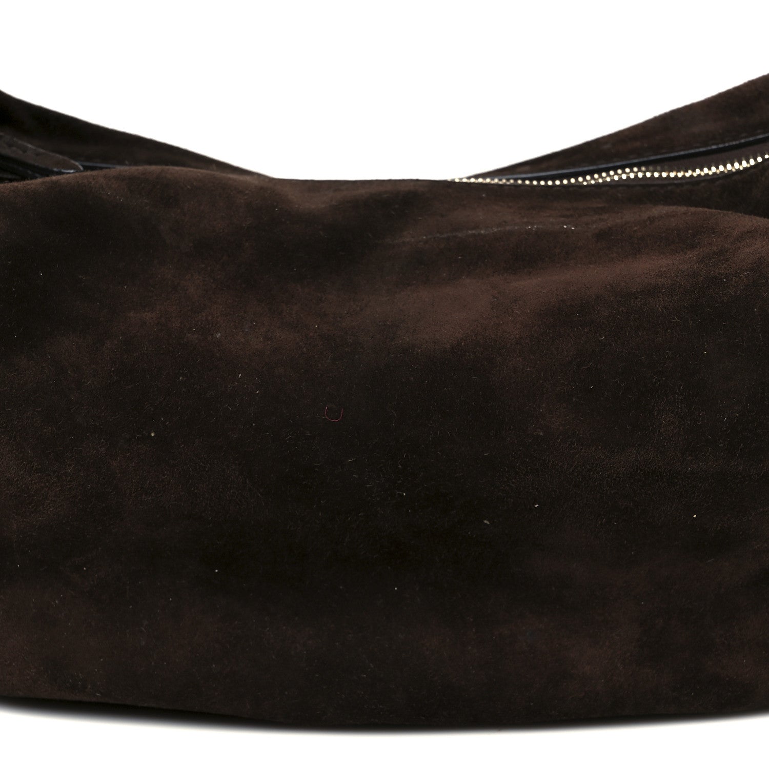 Khaite Suede Calfskin Medium Olivia Hobo Coffee 7 of 10