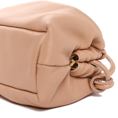 Mansur Gavriel Lambskin Mini Cloud Clutch  Dahlia 9 of 9