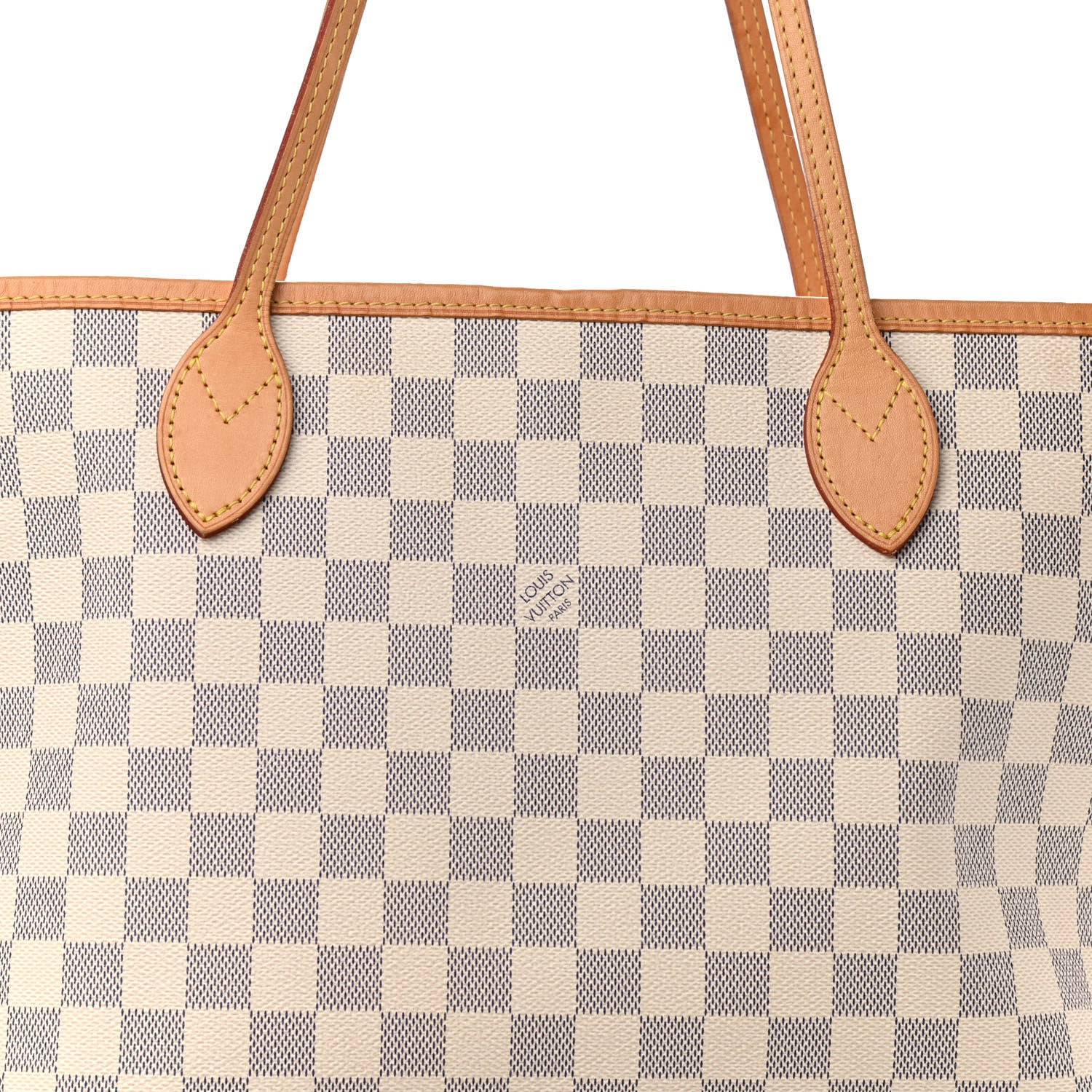 Louis Vuitton Damier Azur Neo Neverfull MM Rose Ballerine 10 of 12