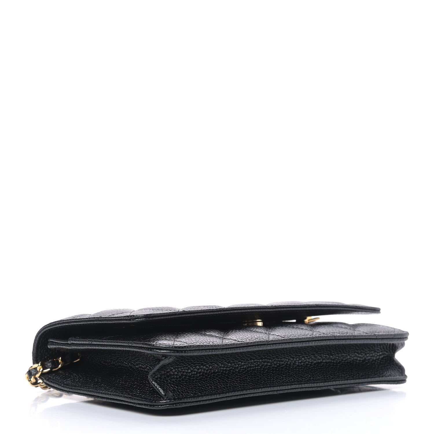Chanel Caviar Quilted Wallet On Chain WOC Black 4 of 10