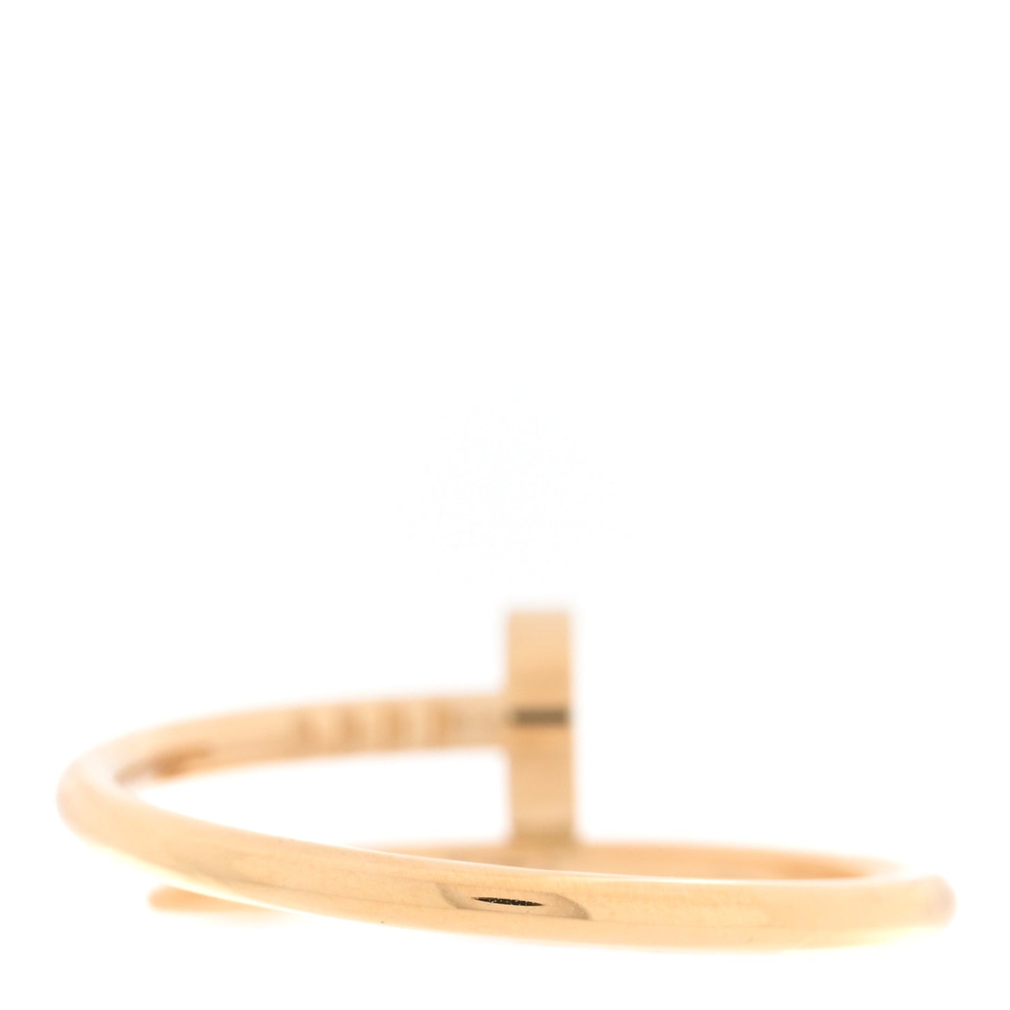 18K Yellow Gold Small Juste Un Clou Ring 58 8.25