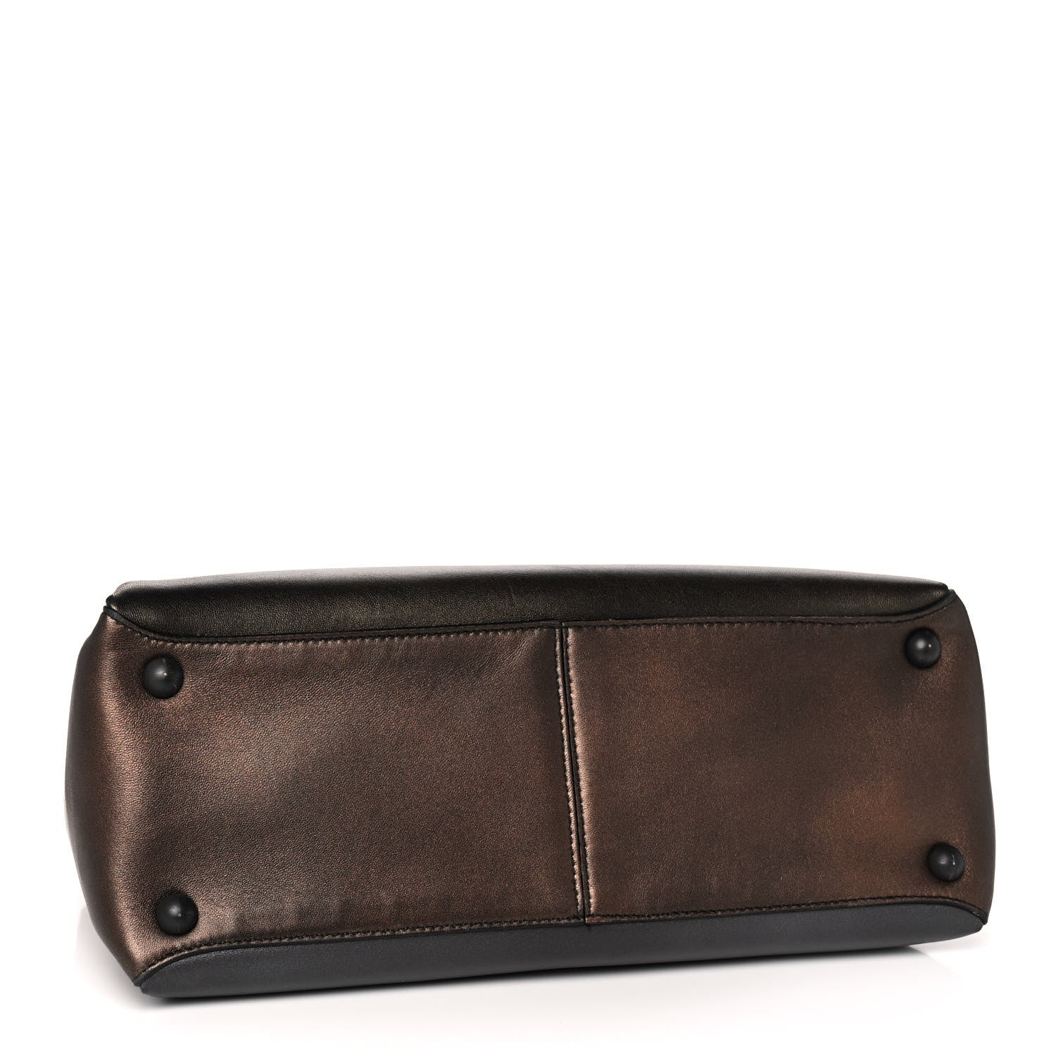 Bottega Veneta Nappa Medium Piazza Bag Dark Gold Antique Silver 4 of 20