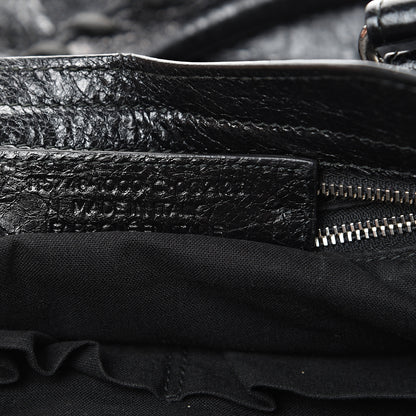 Balenciaga Agneau Classic Silver Hardware City Black 6 of 10