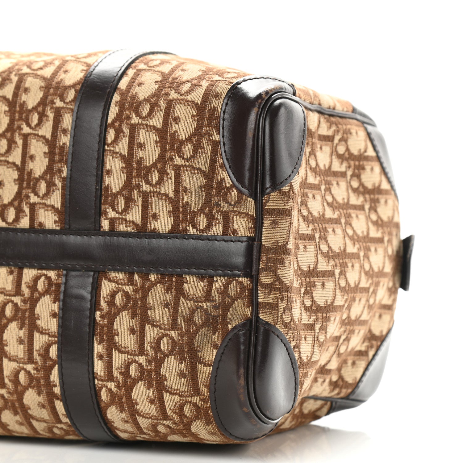 Christian Dior Monogram Boston Brown 8 of 11