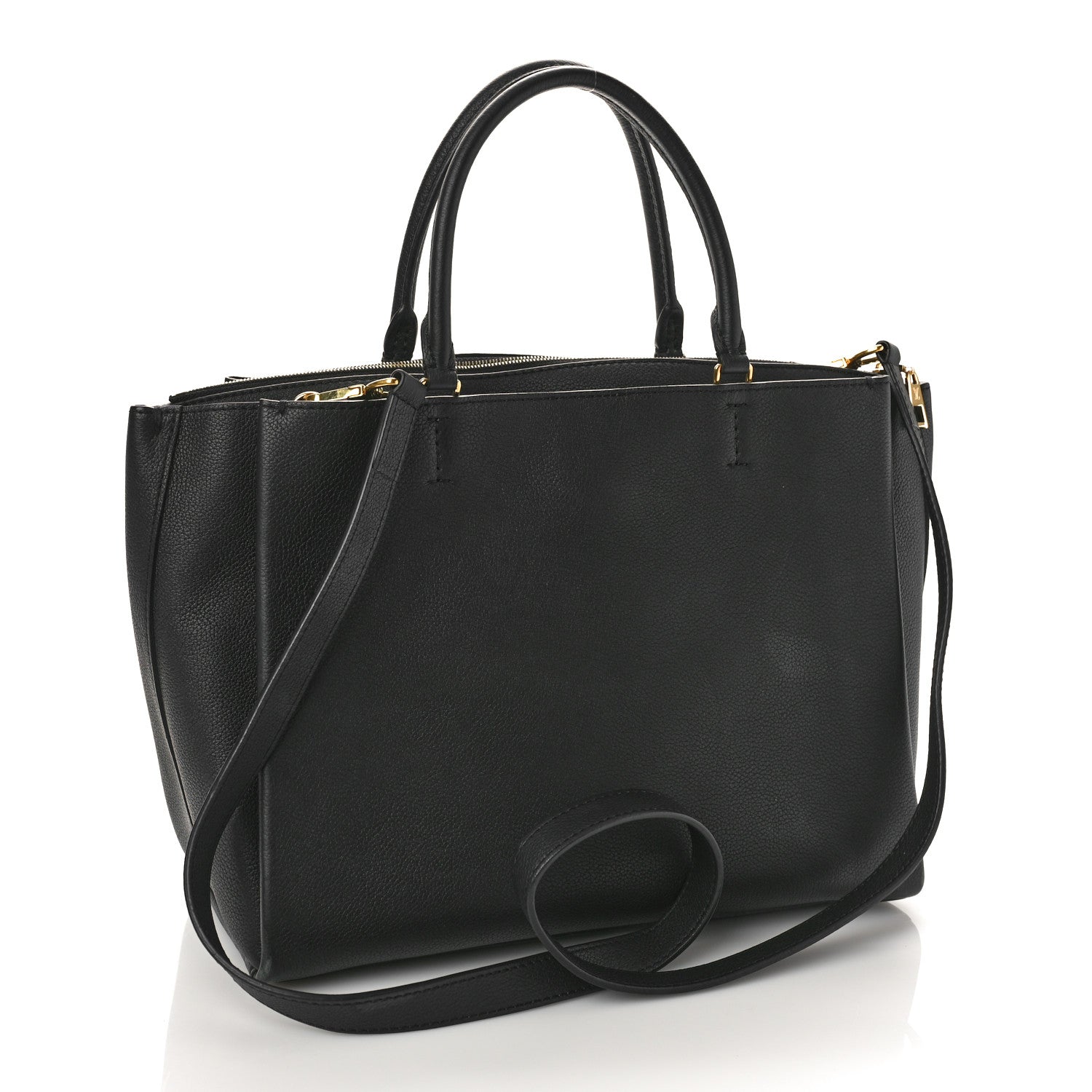 Louis Vuitton Calfskin Lockmeto Black 2 of 8